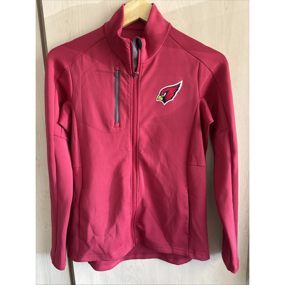 Arizona Cardinals NFL Antigua Women's Small Full Zip Jacket Long Sleeves